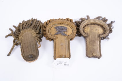 Collection of 3 Military Epaulettes