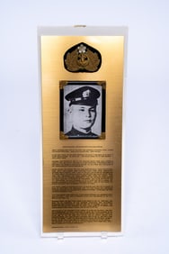 Kazuo Sakamaki Naval Hat Emblem- First Japanese Prisoner of War