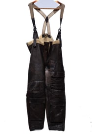 WWII Leather Bomber Pants