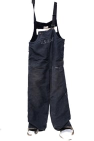 1940s WWII US Navy Deck Pants Overalls