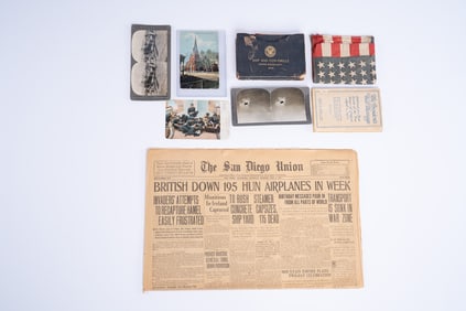 Collection of WWI Era Memorabilia