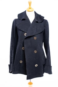 Black Military Uniform Coat