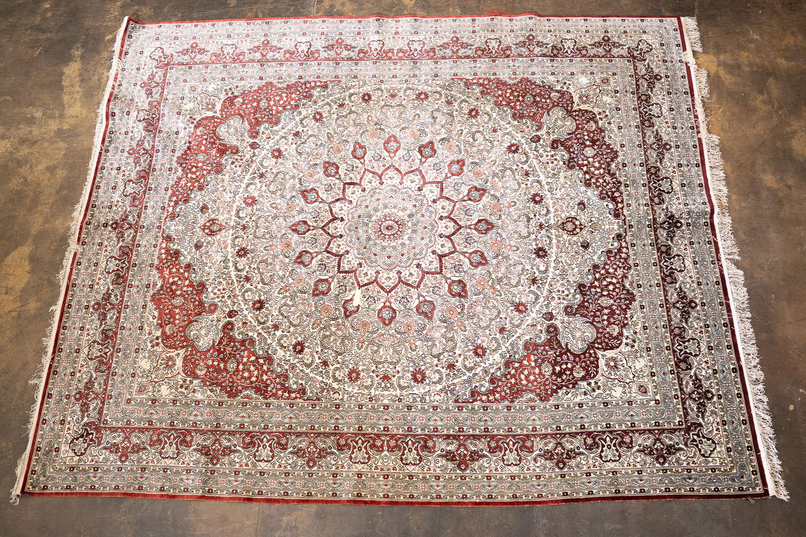Handwoven Red Persian Rug (1 of 2)