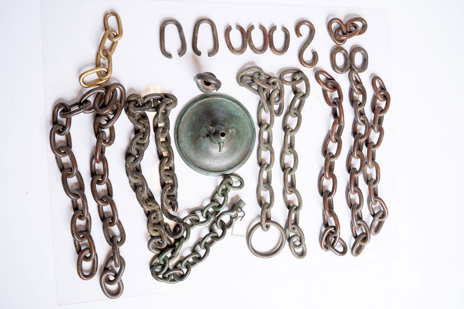 Tiffany Studios Bronze Chandelier Chains & More (1 of 5)