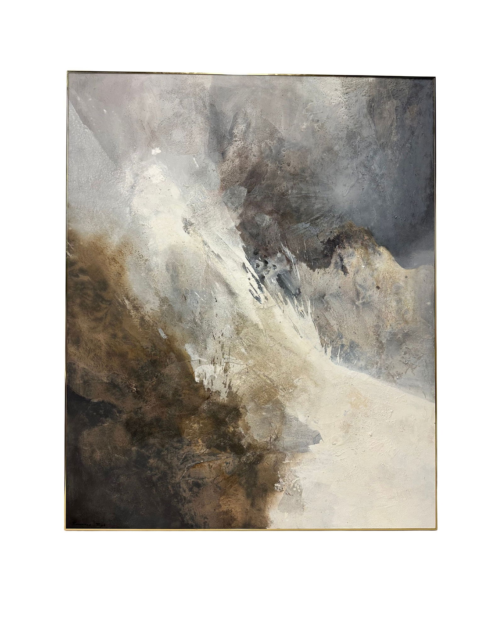 Romanos Rizk, American 1927 - 2009, One with The Tao 402, Mixed Media (1 of 5)