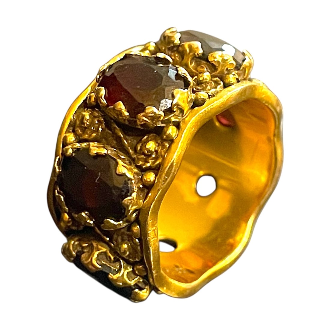 Vintage Ladies 14kt Gold & Garnet Ring (1 of 3)