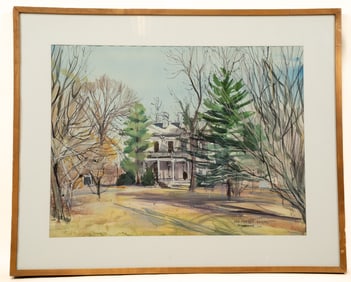 John Manship, American, 1927 - 2000, Edwardsville, Illinois, Watercolor on Paper