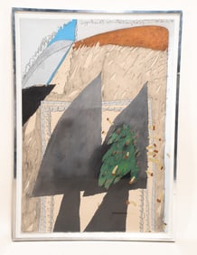 Linda Mundwiler, American, 1947, Copperheads at Arlington, Mixed Media on Paper