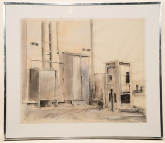 Unknown, Untitled, Watercolor Chalk and Charcoal on Paper