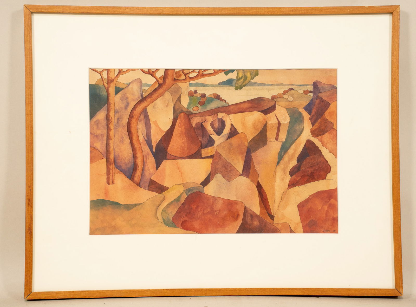 Unknown, Untitled, Watercolor Chalk and Charcoal on Paper (1 of 2)