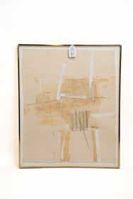 Steven Soman, American, 1948, Celt, Drawing with Collage