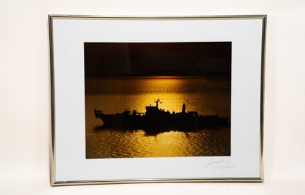Harvey Lloyd, American, 1926, Untitled, Naval Ship, Photograph