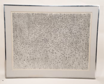 Richard Claude Ziemann, American, 1932, Black-Eyed Susans, Etching