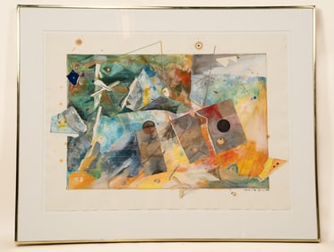 Mike Henderson, American, 1943, MHS 78-2, Mixed Media on Paper
