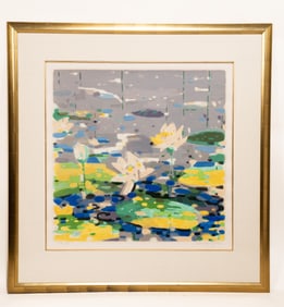 Jen Pang, Chinese-American, 1928, Untitled, Silkscreen