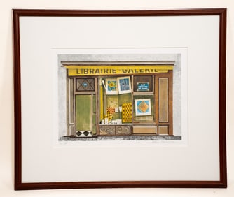 Mary Faulconer, American, 1912 - 2011, Librarie Galerie, Serigraph