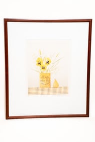Mary Faulconer, American, 1912 - 2011, Ginger Beer with Pear, Serigraph