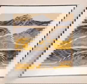 Madelon Jones, American, 20th Century, Navajo Rhythm, Lithograph