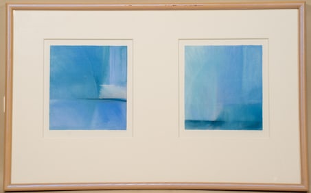 Donna Levinstone, American, 1955, Rainy Day I, Pastel on Paper