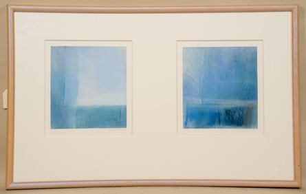Donna Levinstone, American, 1955, Rainy Day II, Pastel on Paper