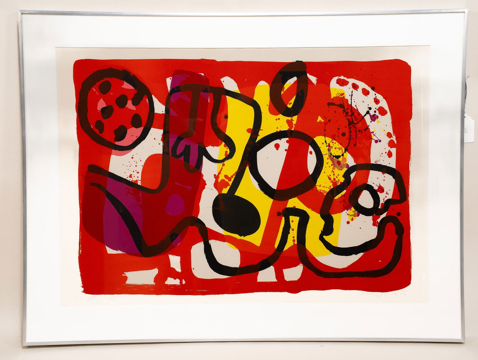 Alan Davie, Scottish, 1920 - 2014, Zurich Improvisations XV, Color Lithograph (1 of 2)