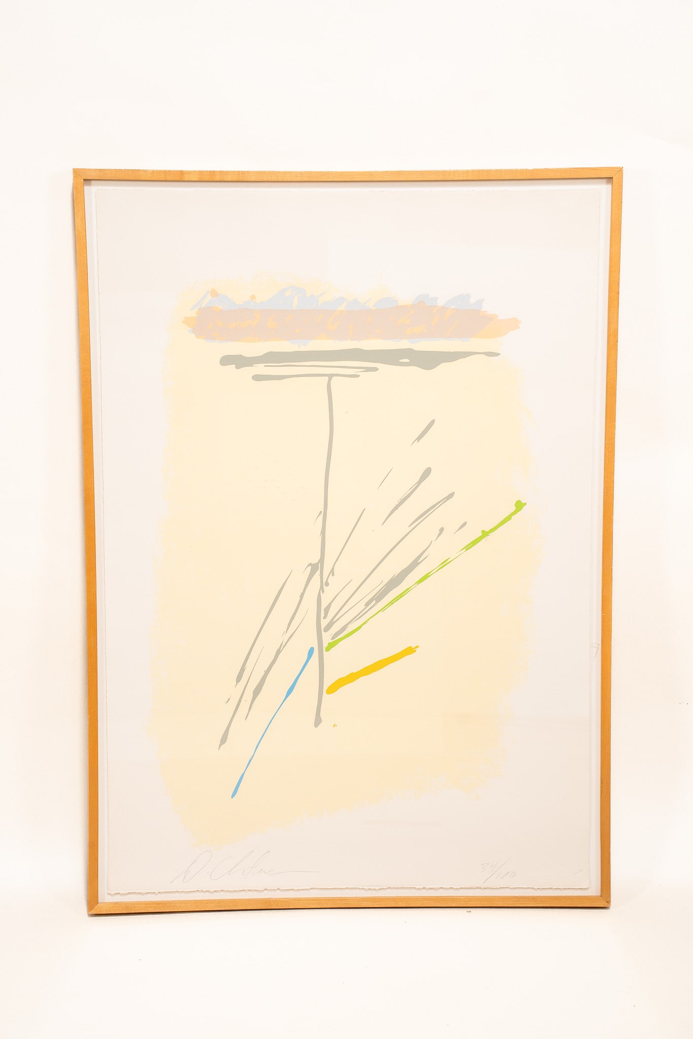 Dan Christensen, American, 1942 - 2007, CC-2, Silkscreen (1 of 2)