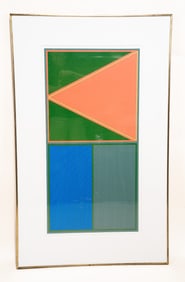 Gordon House, British, 1932 - 2004, Triangle D, Serigraph