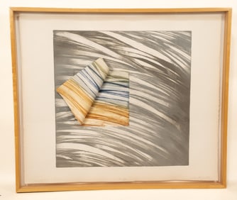 Lucy Hodgson, American, 1940, Walk Right in Variation, Monotype