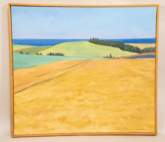 Roger Van Damme, Belgian, 1921 - 2008, Prince Edward Island, Oil Painting