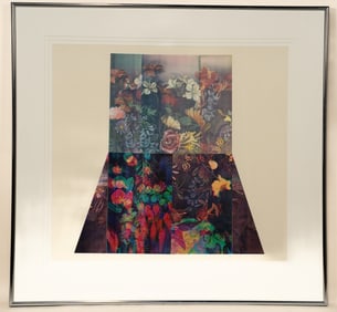 Gretchen Ebersol, American, 20th Century, Reflective Pool 6, Mixed Media Color Xerography