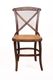 Antique J and J Kohn Caned Austrian Bentwood Thonet Chair