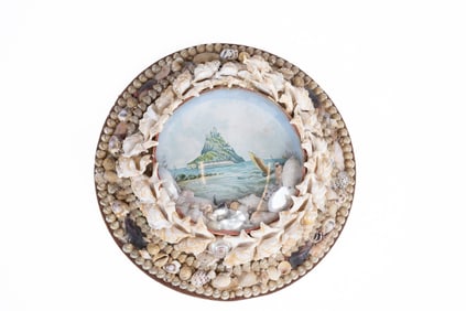 Antique Victorian Sailor's Valentine