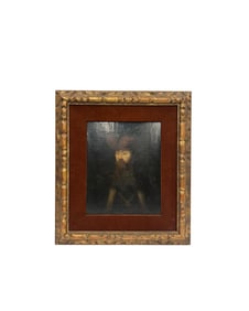 School of Rembrandt van Rijn, Portrait of a Man with Gold Chain, Oil on Canvas