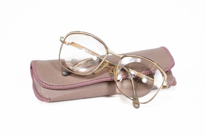 Vintage Tiffany Gold Eye Glasses