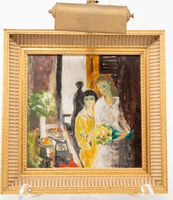 Donald S. Vogel, American, 1917 - 2004, The Guest, Oil