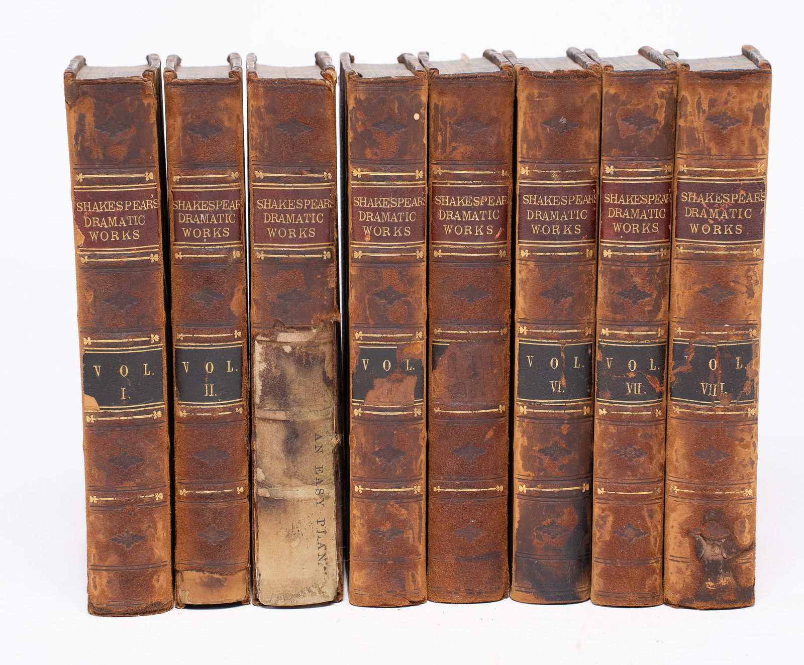 Antique Books: The Dramatic Works of William Shakespeare (1 of 2)