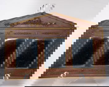 Antique Standing Neoclassical Mirror