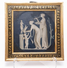 19th Century Painting on Panel - The Birth of Bacchus