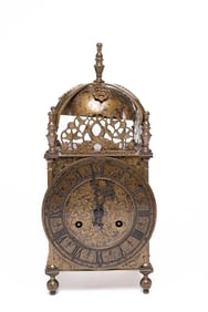 Vintage Bulova Bronze Lantern Clock