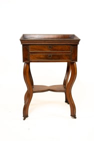 Antique French Louis XV Style Bedside or Dressing Table