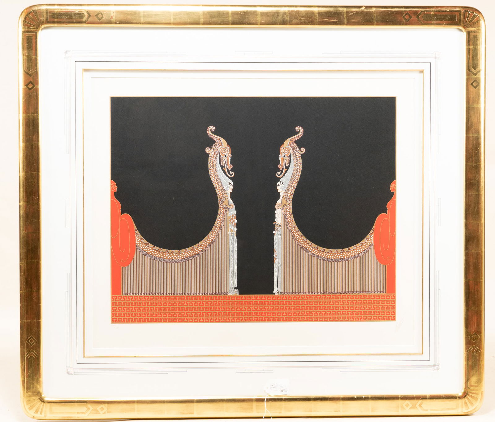 Erte, St Petersburg 1892-1990 , Aladdin and His Bride, Serigraph (1 of 1)