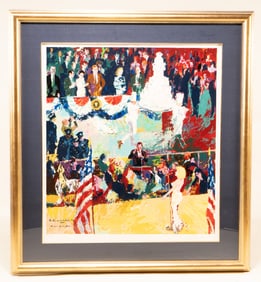 LeRoy Neiman, American 1921 - 2012 , The President's Birthday, Serigraph