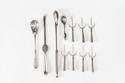 Collection of Sterling Silver Flatware Items
