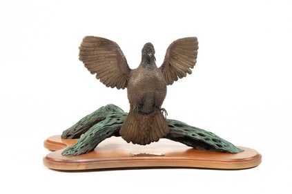 Greg Briggs, American - 20th Century, Escape, Bronze Sculpture