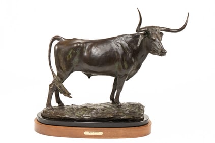 Grant Speed, American 1930 - 2011, Texas Proud, Bronze Sculpture
