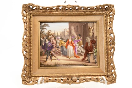 19th Century Berlin KPM Porcelain Plaque