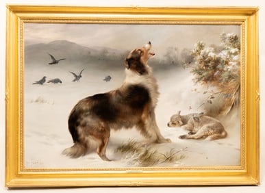 Walter Hunt, British 1861 - 1941 , Found, Oil on canvas