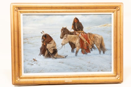 Dan Bodelson, American 1949 - Sara, Oil on Canvas