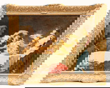 Alessandro Sani, Italian 1856 - 1927, Oil on Canvas