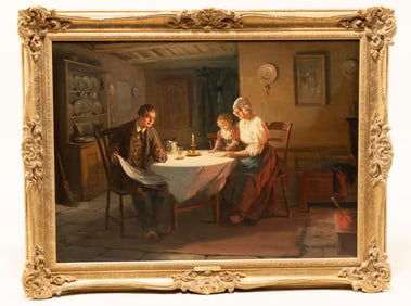 Alexander Rosell, British 1859 - 1922, Oil on Canvas